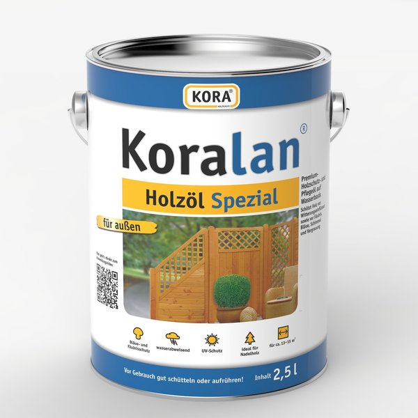 Koralan Holzöl Spezial Lärche 2,5 Ltr.